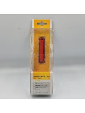 Serfas Thunderbolt 2.0 TBT-50R Bicycle Cycling Safety Tail Light Rechargeable